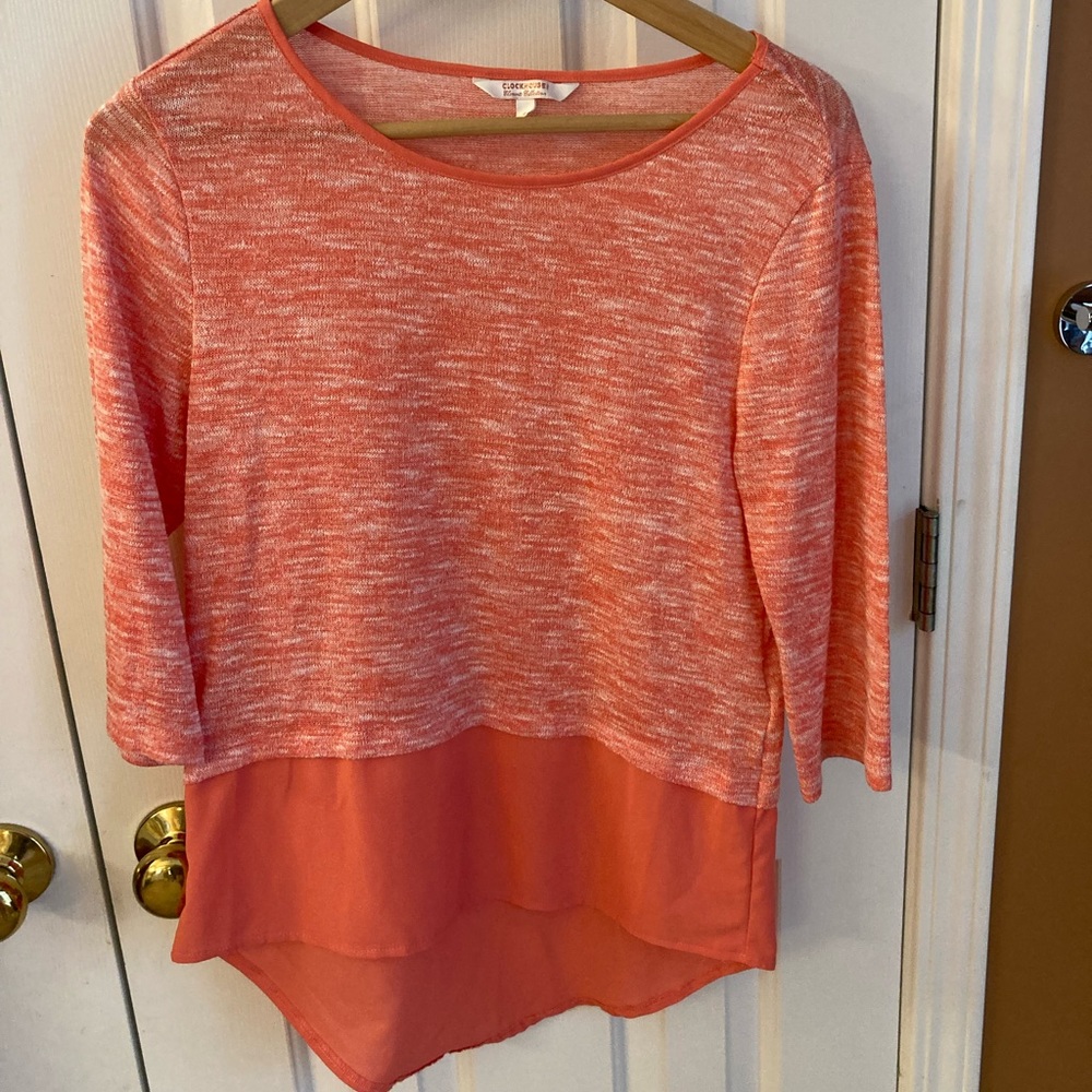 Clockhouse, Women’s Top, Small, Peach